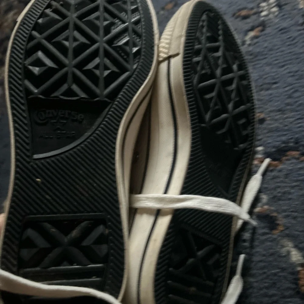 CONVERSE Leather/textile high tops - Picture 2 of 4